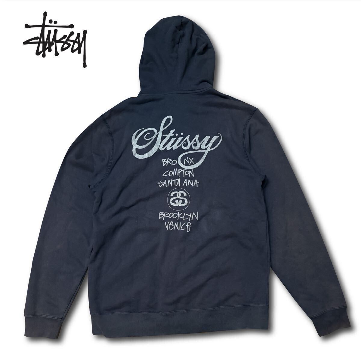 old stussy フェードブラック 00s スウェット XL old stussy フェードブラック 00s スウェット XL
