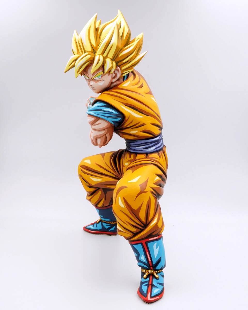 ドラゴンボール 超サイヤ人孫悟空 フィギュア フルリペイント 2D ドラゴンボール 超サイヤ人孫悟空 フィギュア フルリペイント 2D