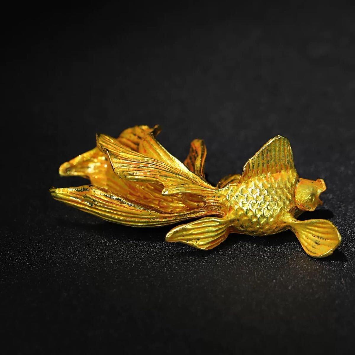 希少 中国 清 極美品 乾隆年制 万寿魚 骨董品 記念物 コレクション 収蔵品 招財 開運風水_画像2