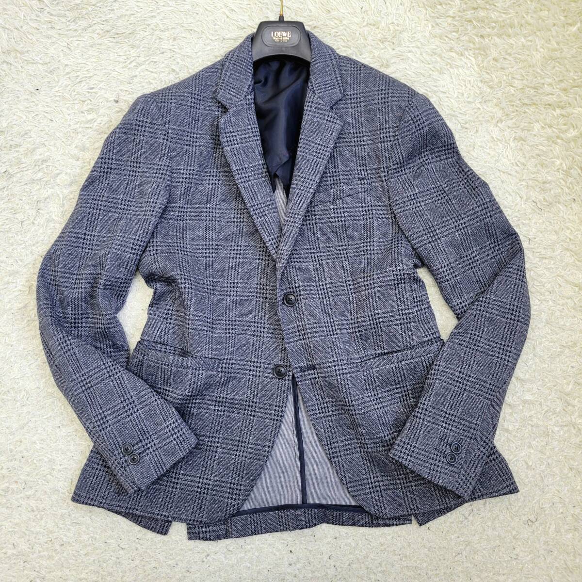 ザラ【大人のお洒落】ZARA Comfort KNITスーツ テーラード ザラ【大人のお洒落】ZARA Comfort KNITスーツ テーラード