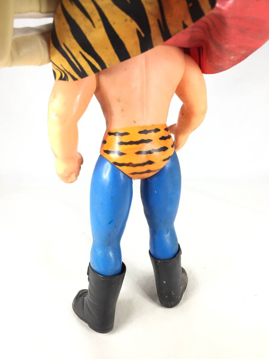 中古品】タイガーマスク 面取れ 伊達直人 中嶋製作所 ソフビ 中古品】タイガーマスク 面取れ 伊達直人 中嶋製作所 ソフビ