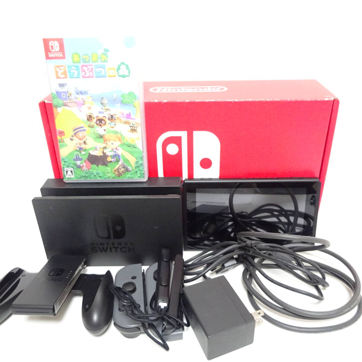 NINTENDO SWITCH HAC-001 どうぶつの森 おまとめセット 動作 NINTENDO SWITCH HAC-001 どうぶつの森 おまとめセット 動作
