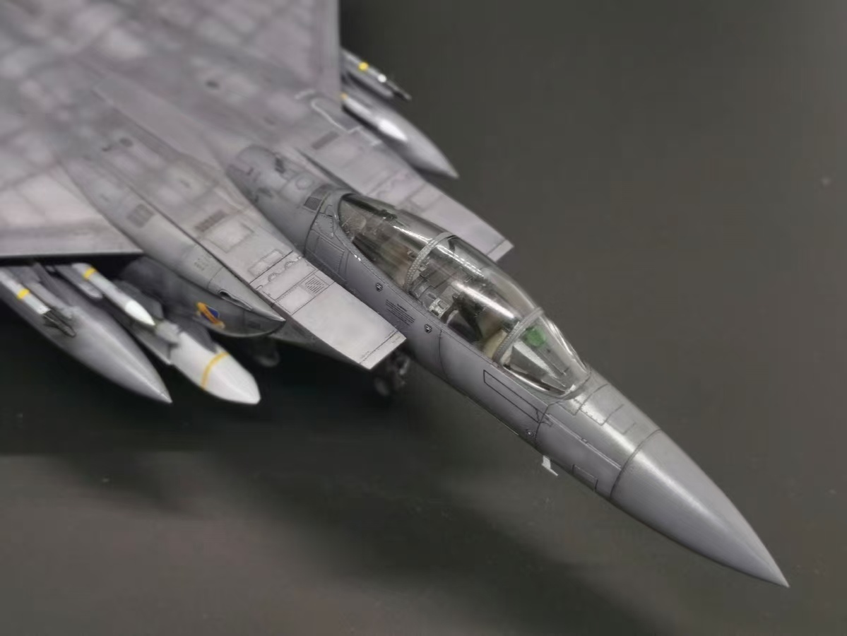 !_1/72 America F-15E истребитель сборка покрашен конечный продукт 
