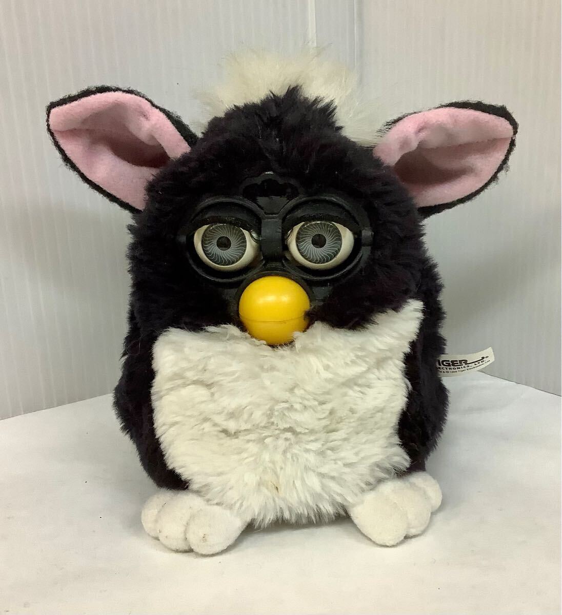動作確認OK 初代 ファービー Furby 当時物 TIGER タイガー 黒 動作確認OK 初代 ファービー Furby 当時物 TIGER タイガー 黒