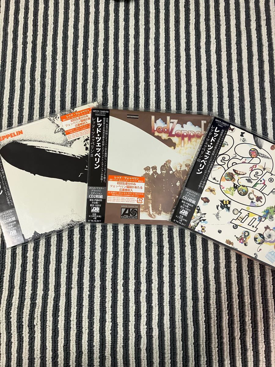 帯付 レッドツェッペリン リマスターCD 10枚セット 試着1回程度 帯付 レッドツェッペリン リマスターCD 10枚セット 試着1回程度