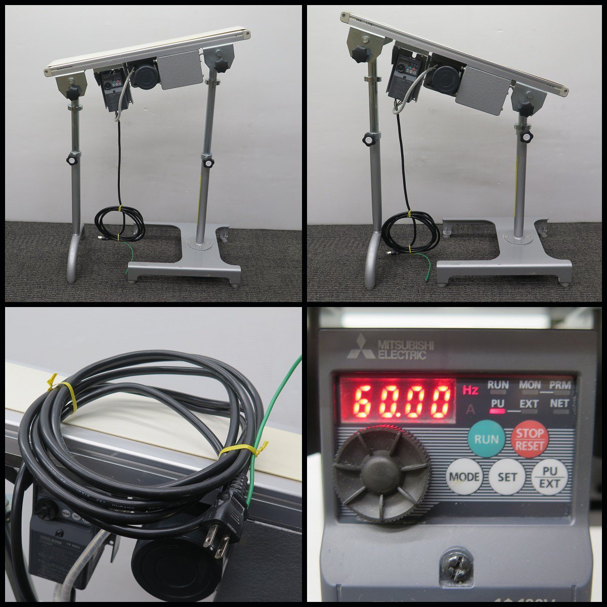 △美品 三和コンベア ベルトコンベア 長700mm×ベルト幅100mm △美品 三和コンベア ベルトコンベア 長700mm×ベルト幅100mm