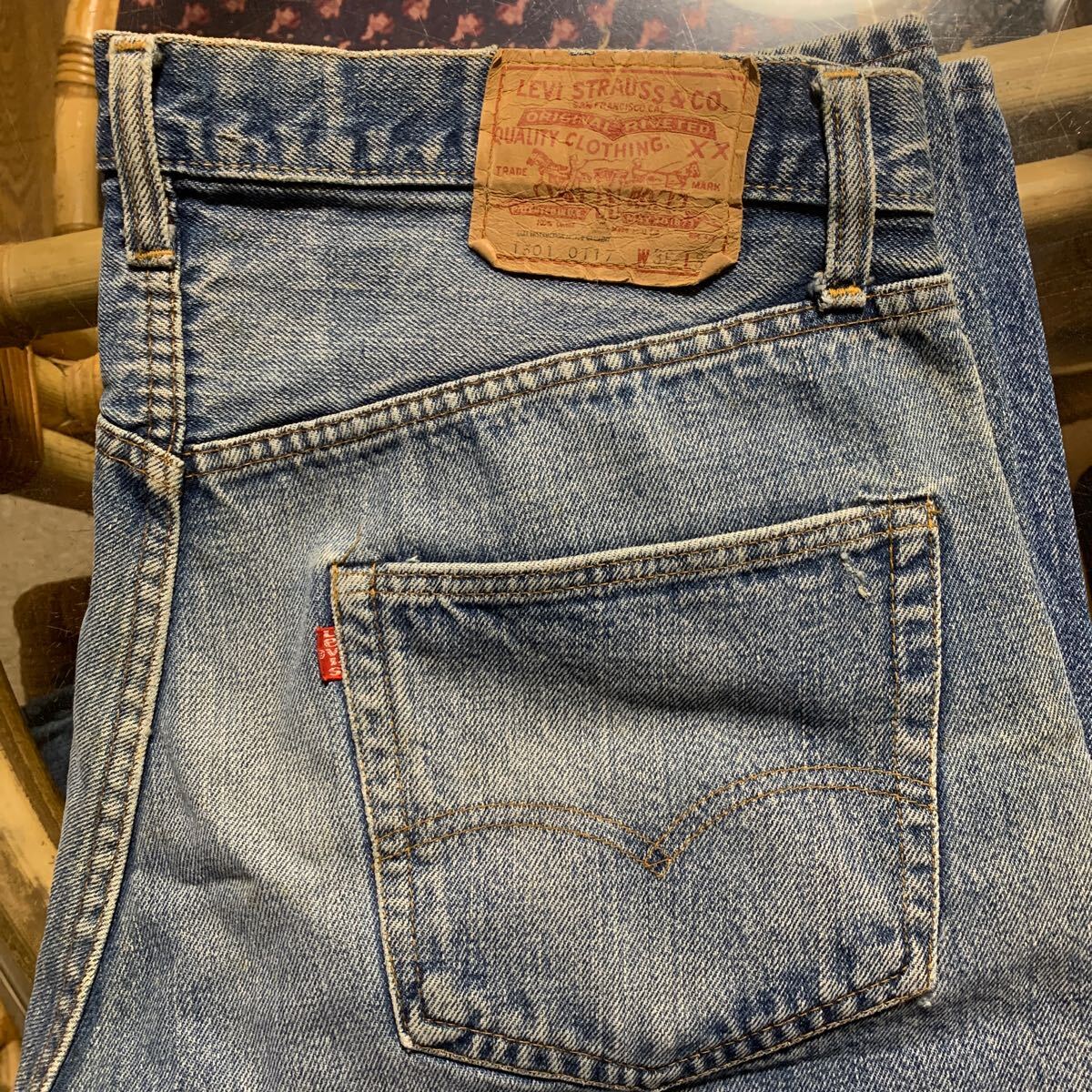 ☆古着☆ Levi's 1501 0117 リーバイス ジーンズ デニムパンツ ☆古着☆ Levi's 1501 0117 リーバイス ジーンズ デニムパンツ