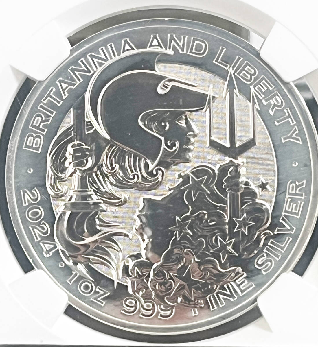 準最高鑑定】【貴重】【NGC】2024 イギリス MS69