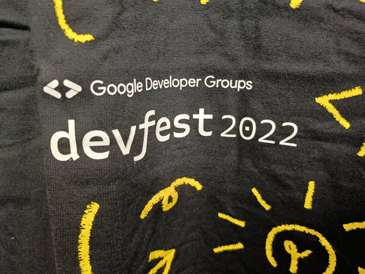 Google Developer Groups DevFest 2022 Tシャツ XLサイズ イベントグッズ 未使用品 2枚セット ※復(fù)數(shù)在庫あり