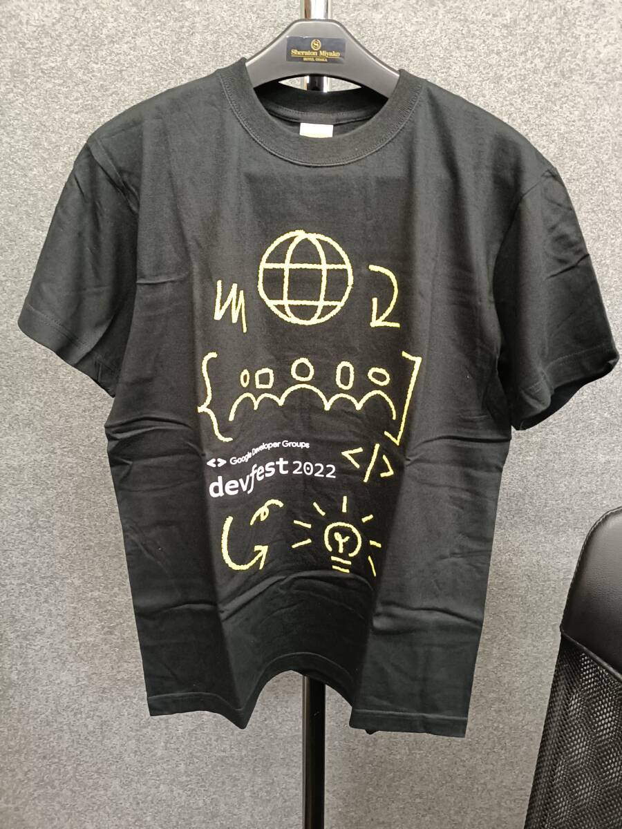Google Developer Groups DevFest 2022 Tシャツ Sサイズ イベントグッズ 未使用品 2枚セット ※復數(shù)在庫あり