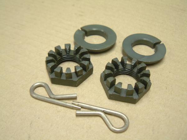 強化高精度 キャッスルナット&テーパーカラー、ロックピン_画像1