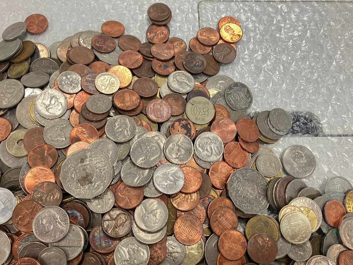 1円】 外国銭 海外銭 古銭 おまとめ 大量 7500g 7.5kg 銀貨 銅貨 1円】 外国銭 海外銭 古銭 おまとめ 大量 7500g 7.5kg 銀貨 銅貨