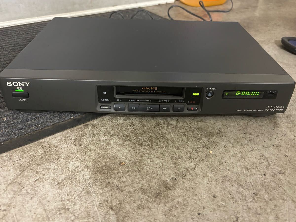 NI INA【長期保管品】 SONY ソニー video Hi8 EV-PR2 ビデオ NI INA【長期保管品】 SONY ソニー video Hi8 EV-PR2 ビデオ
