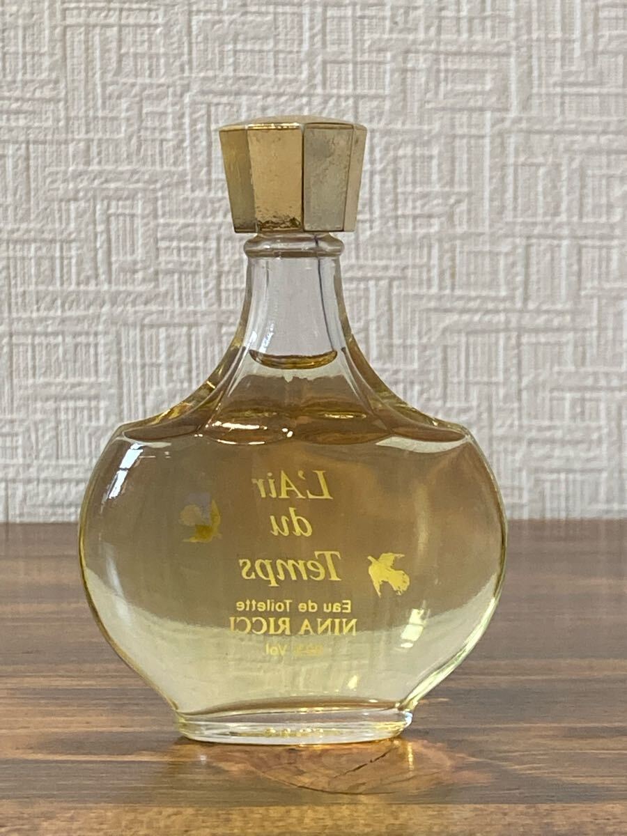 I5C239* как новый * Nina Ricci NINA RICCI направляющие te. язык L'Air du Tempso-doto трещина EDT духи 25mL