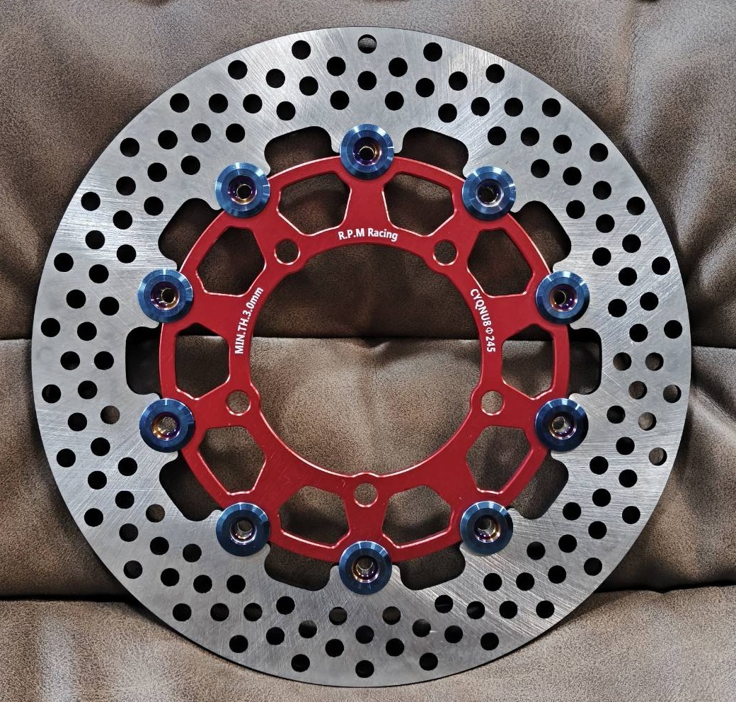  красный синий RPM 245mm STD плавающий тормоз диск тормозной диск Cygnus X 1 type 2 type 3 type 4 type 5 type BW's BWs BW'S 