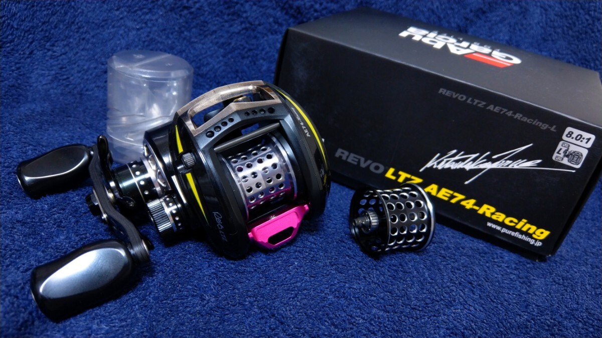 ★極上 ほぼ 未使用★アブガルシア REVO レボ LTZ L 左ハンドル ジュラルミンクラッチ ZPIプロスペックマグチューン カスタム★送料無料★ アブガルシア