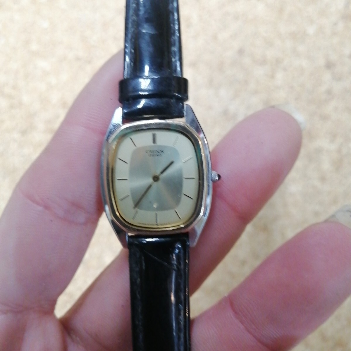 14金 CREDOR SEIKO レディース 14Kベゼル 6730-5120 Yahoo!オークション - SEIKO 6730-5120 CREDOR セイコー