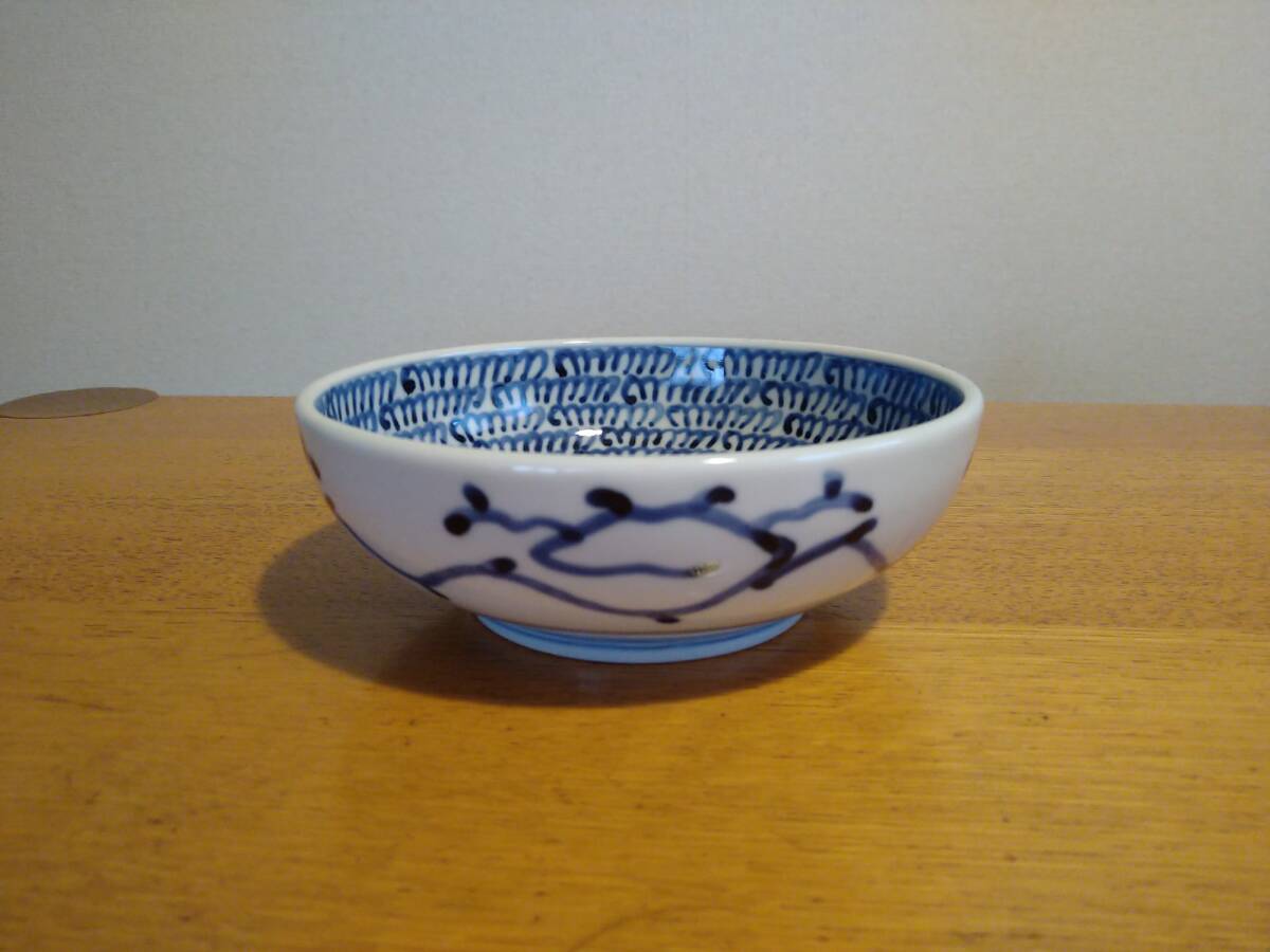 有田焼 福珠窯 石垣紋5寸鉢_画像2