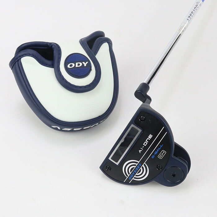 中古美品 ODYSSEY オデッセイ クラブその他 AI-ONE 2BALL CH パター ODYSSEY ユニセックス シルバー