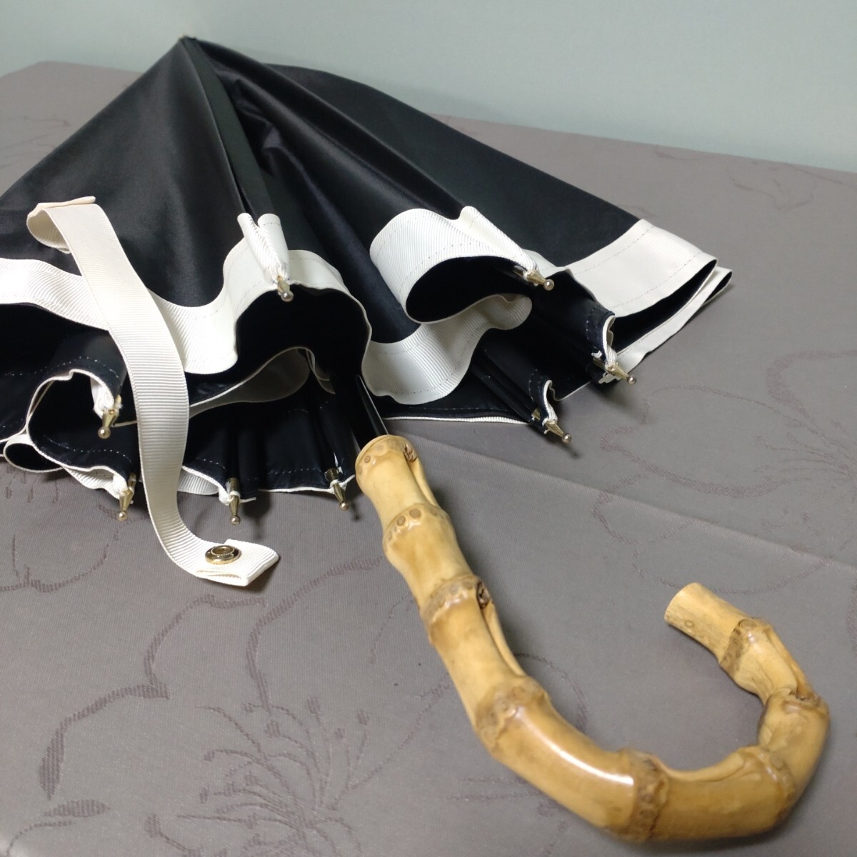 ★★晴雨兼用『ノンブランド』《長傘》＆『ノンブランド』《折りたたみ傘》☆極美品☆ ★★