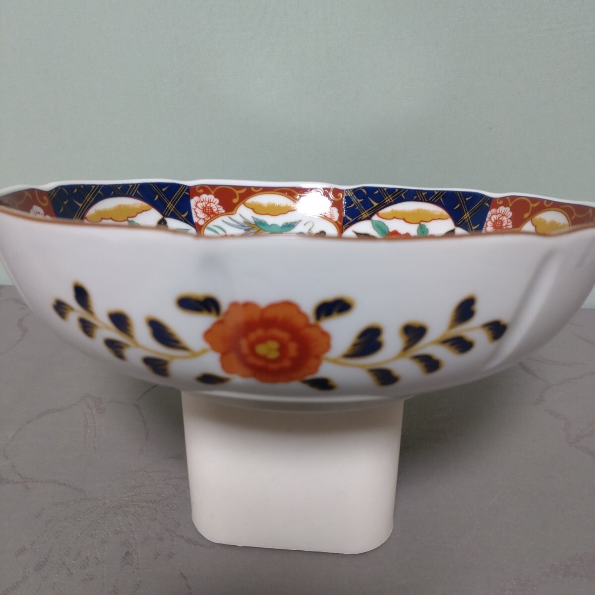 前畑陶器『庫山窯』《錦絵31cm大鉢1点&盛り鉢2点》31cm ☆極美 前畑陶器『庫山窯』《錦絵31cm大鉢1点&盛り鉢2点》31cm ☆極美