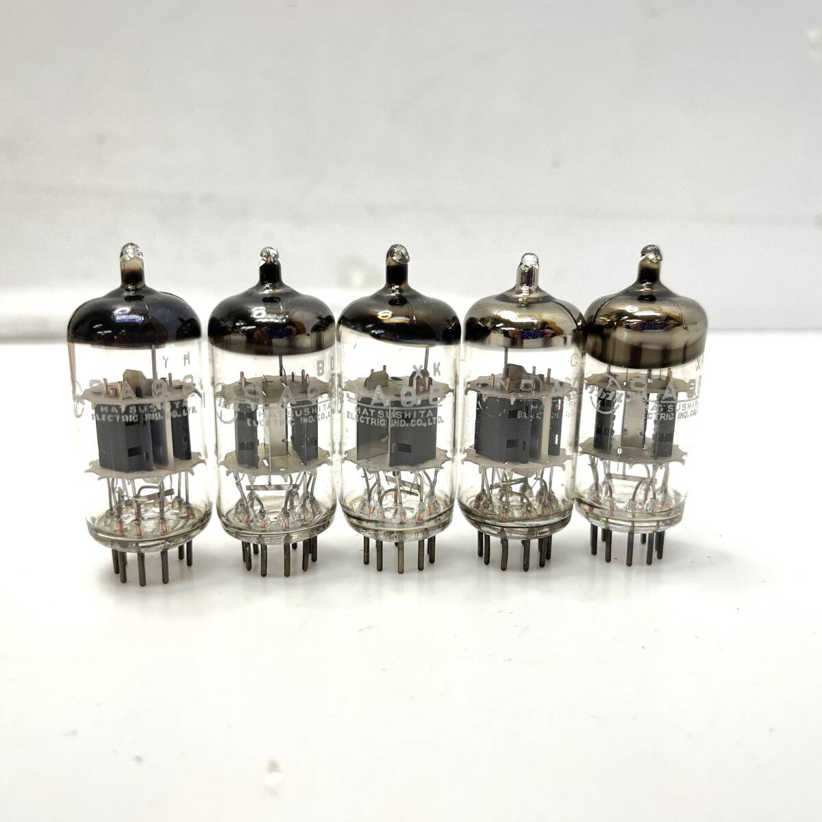 (志)National/ナショナル 松下電器 真空管 9AQ8 5點(diǎn)セット mt管 ミニチュア管 パーツ 部品 (検 真空管アンプ (o)0329J