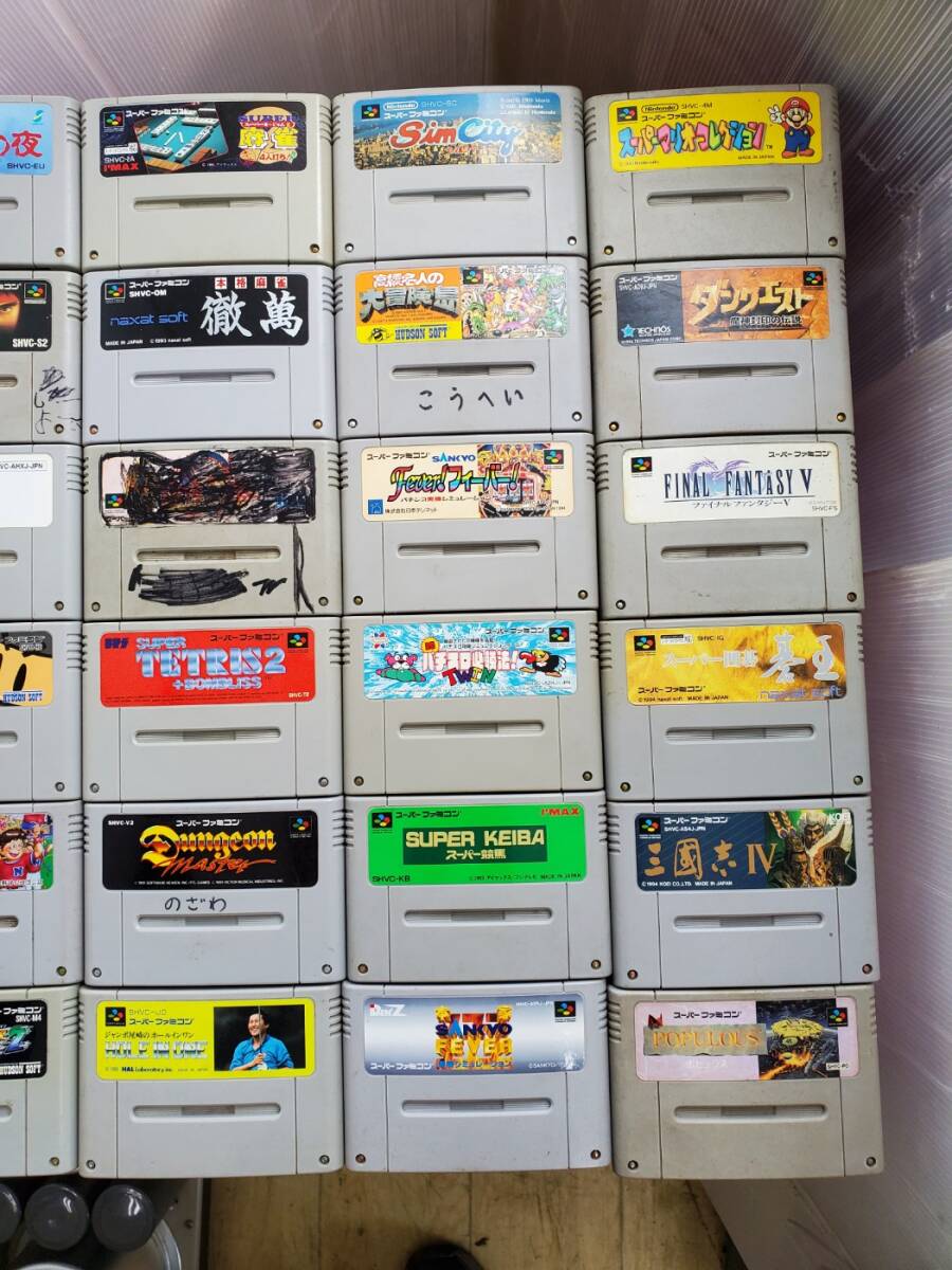 スーパーファミコン SFC ソフト 大量 おまとめ 42本 約8kg/本体2