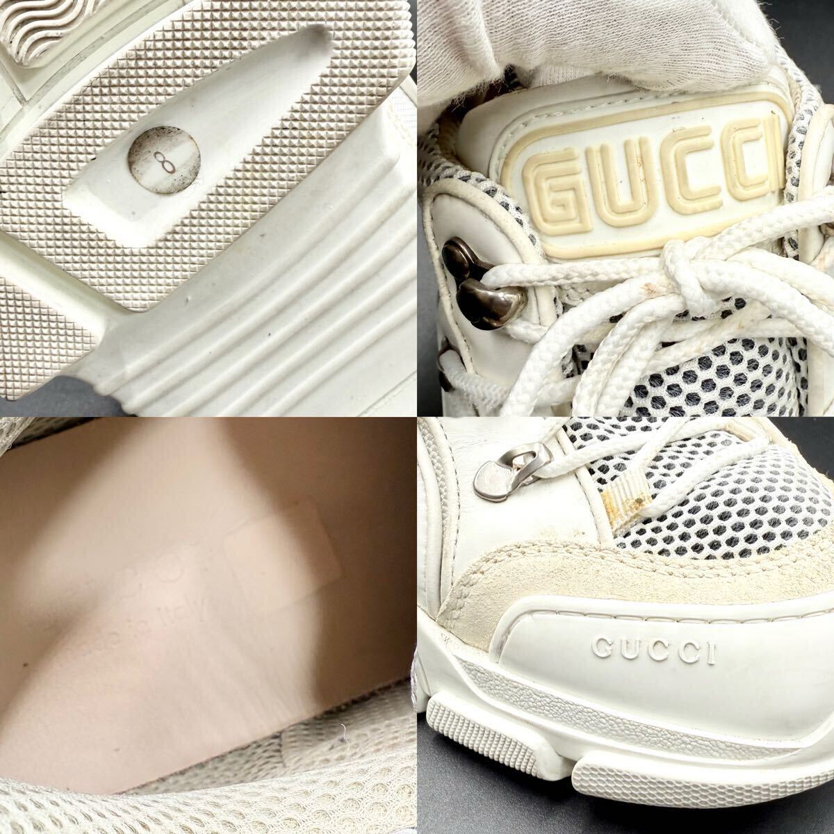 1円 【美品】 GUCCI グッチ 【圧倒的高級感】 フラッシュ