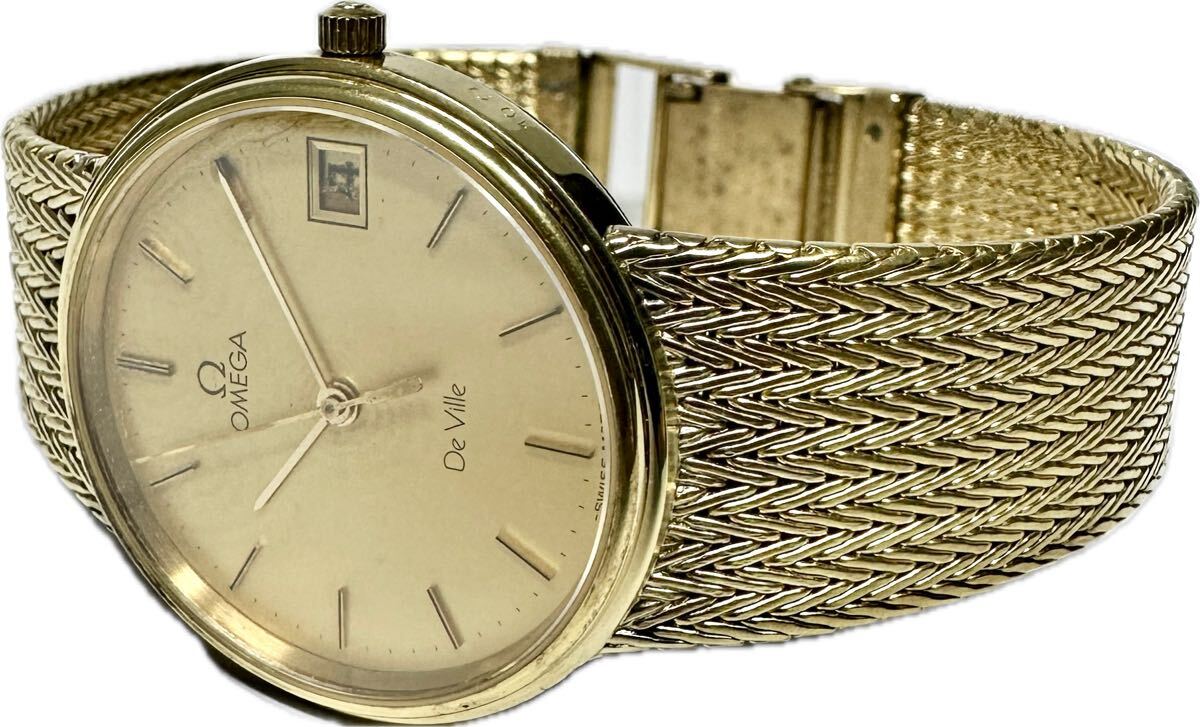 1円〜 Y OMEGA オメガ デビル ラウンド ゴールドモデル メンズ 1円〜 Y OMEGA オメガ デビル ラウンド ゴールドモデル メンズ