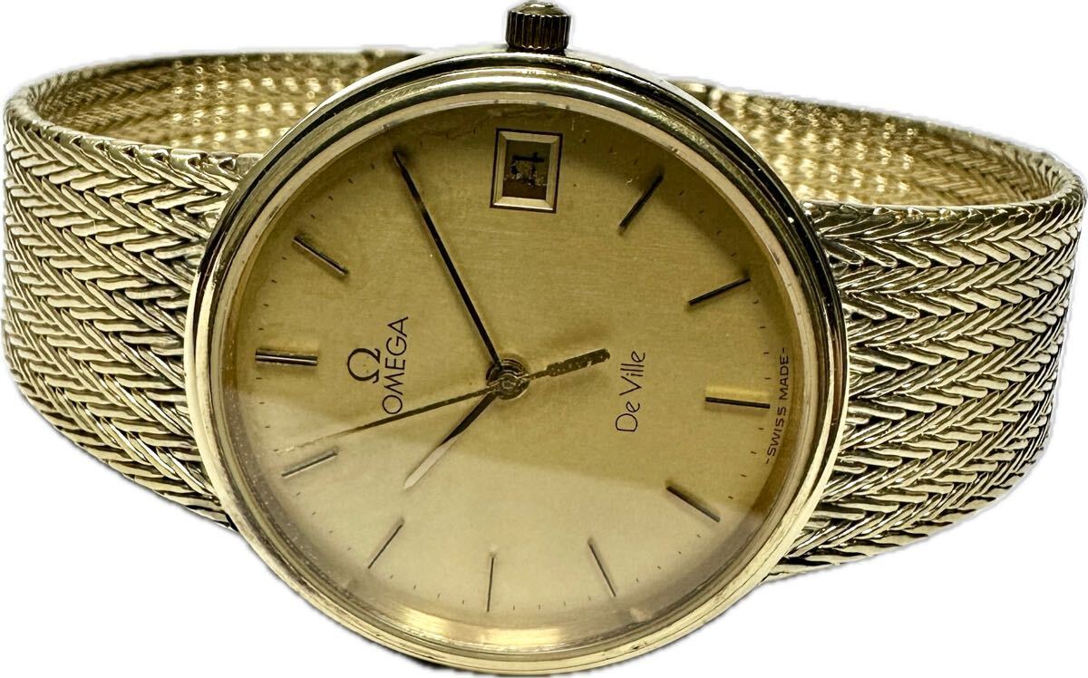 1円〜 Y OMEGA オメガ デビル ラウンド ゴールドモデル メンズ 1円〜 Y OMEGA オメガ デビル ラウンド ゴールドモデル メンズ