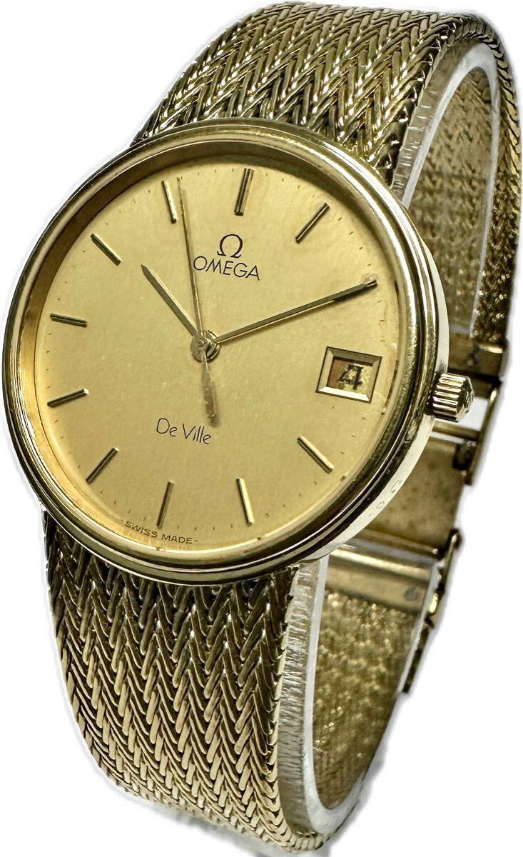 1円〜 Y OMEGA オメガ デビル ラウンド ゴールドモデル メンズ 1円〜 Y OMEGA オメガ デビル ラウンド ゴールドモデル メンズ