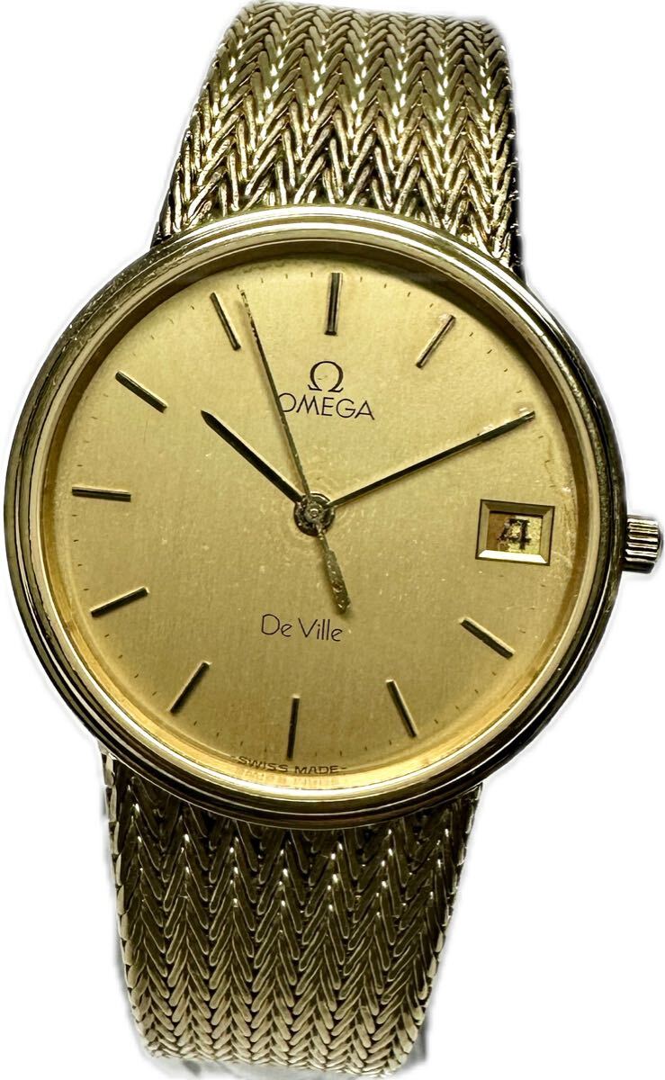 1円〜 Y OMEGA オメガ デビル ラウンド ゴールドモデル メンズ 1円〜 Y OMEGA オメガ デビル ラウンド ゴールドモデル メンズ