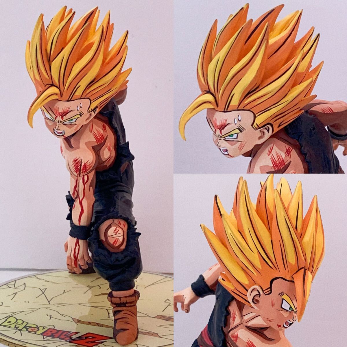 ドラゴンボール スーパーサイヤ人2孫悟飯 2次元塗装 リペイント ドラゴンボール スーパーサイヤ人2孫悟飯 2次元塗装 リペイント