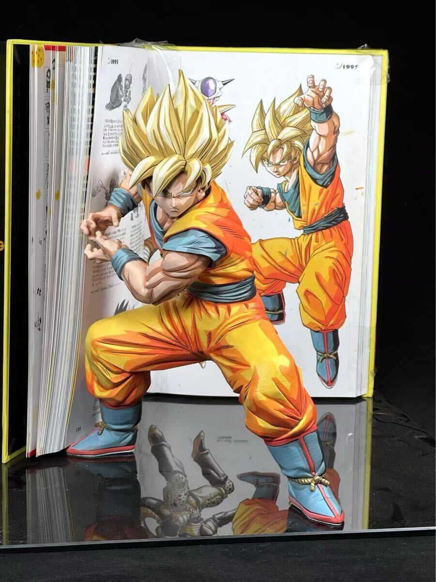ドラゴンボール 超サイヤ人孫悟空 フィギュア フルリペイント 2D ドラゴンボール 超サイヤ人孫悟空 フィギュア フルリペイント 2D