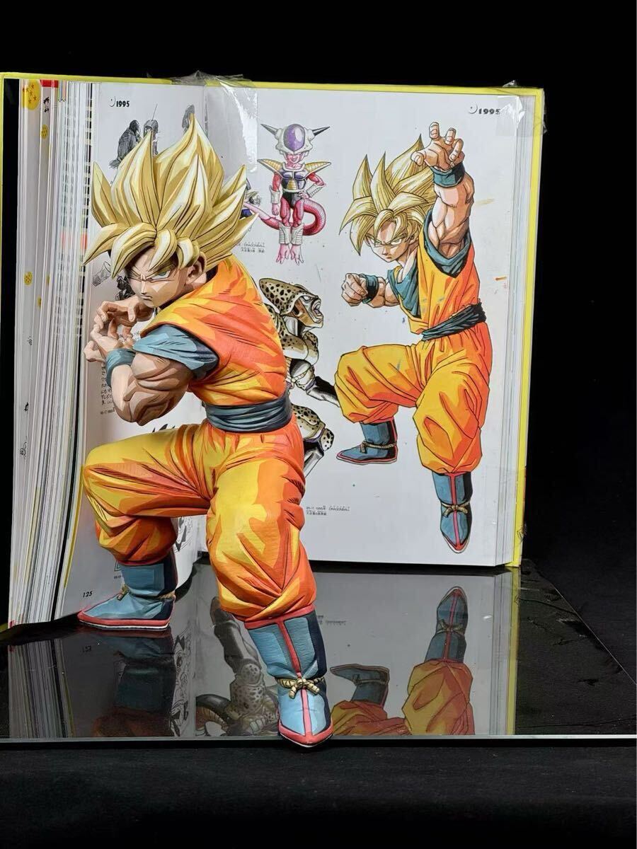 ドラゴンボール 超サイヤ人孫悟空 フィギュア フルリペイント 2D ドラゴンボール 超サイヤ人孫悟空 フィギュア フルリペイント 2D