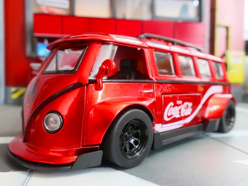 コカコーラ★VW TYPEⅡ ワーゲンバス ローダウン ストリートロッド 爆レア☆コカコーラ☆フォルクスワーゲン TYPEⅡ ワーゲンバス