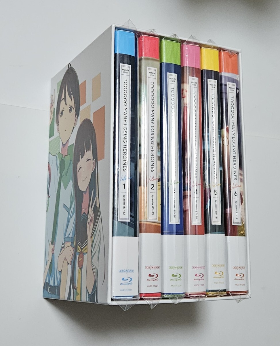 未開封】負けヒロインが多すぎる Blu-ray 6巻セット 全巻収納BOX 未開封】負けヒロインが多すぎる Blu-ray 6巻セット 全巻収納BOX