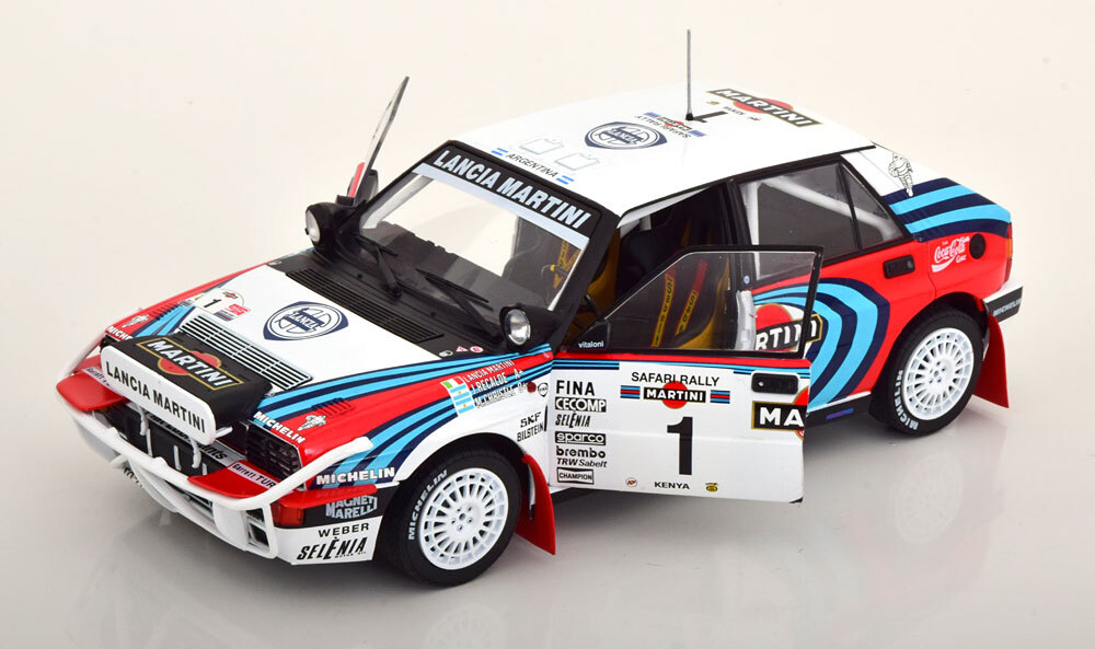 solido 1/18 Lancia Delta HF Integrale #1 Safari Rally 1991 Martini Recalde/Christle Lancia Delta 