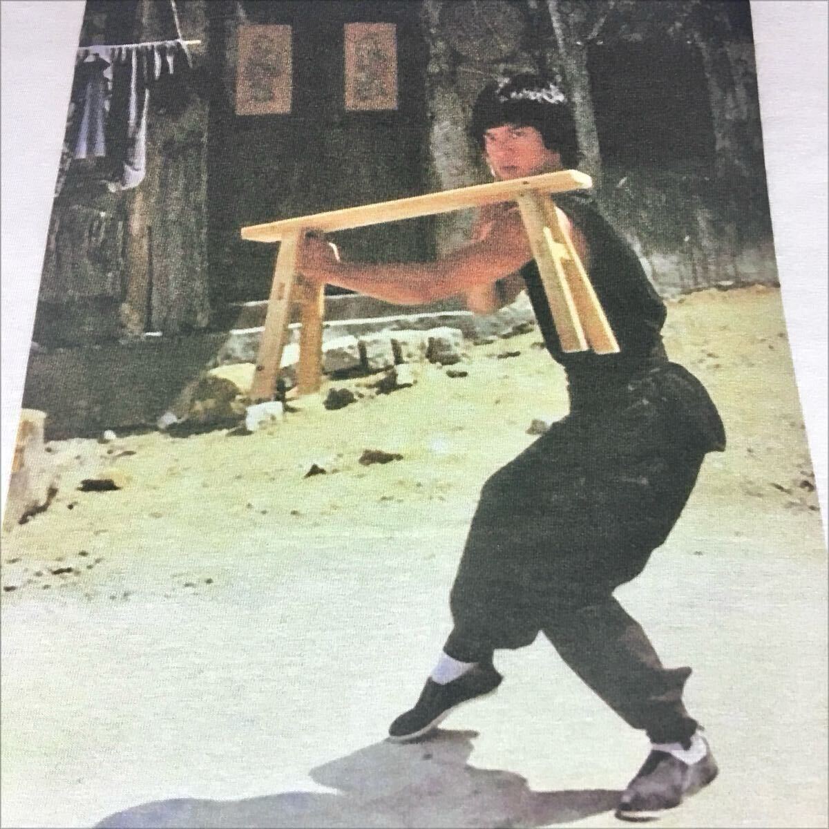 新品 ユンピョウ チャンピオン鷹 サイクロンZ 孔雀王 ジャッキーチェン 香港 カンフー映画 アクション俳優 Tシャツ ユニセックス Lサイズ_画像7