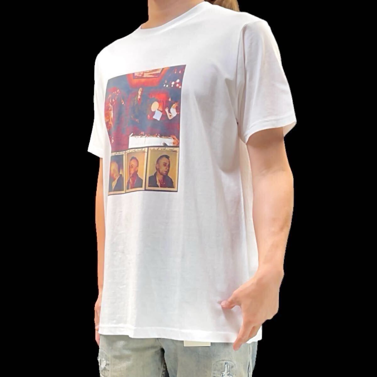 新品 Taxi Driver タクシードライバー ラストシーン 惨殺 現場 血まみれ トラヴィス ロバートデニーロ 写真 Tシャツ ユニセックス Lサイズ_画像3