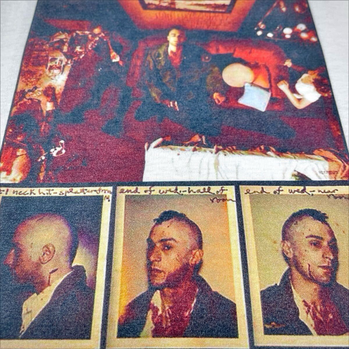 新品 Taxi Driver タクシードライバー ラストシーン 惨殺 現場 血まみれ トラヴィス ロバートデニーロ 写真 Tシャツ ユニセックス Lサイズ_画像7