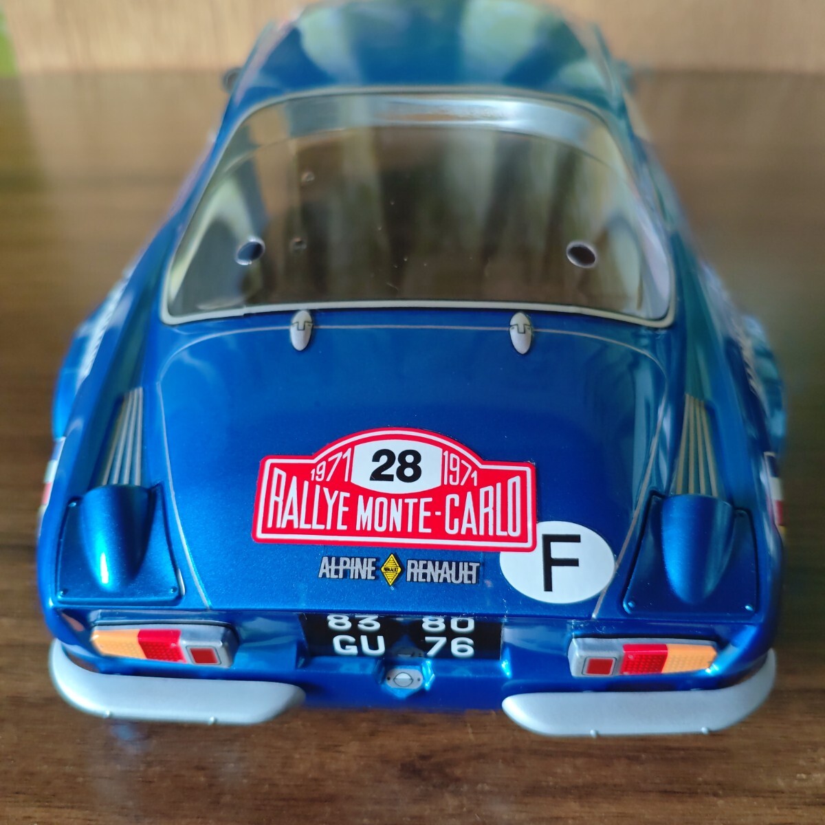  Tamiya alpine корпус металлик голубой 