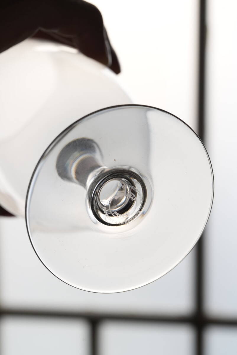 Vintage Baccarat バカラ UNI ユニ パーフェクション クリスタル ステムグラス 一客 / 1900年代・フランス / 古道具 ガラス アンティーク_画像10