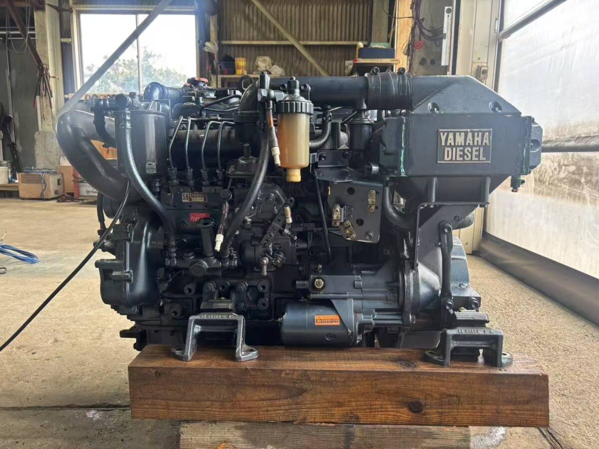 ヤマハ船内機 D343K-J 120馬力 美品 使用時間:1048H ドライブ ヤマハ船内機 D343K-J 120馬力 美品 使用時間:1048H ドライブ