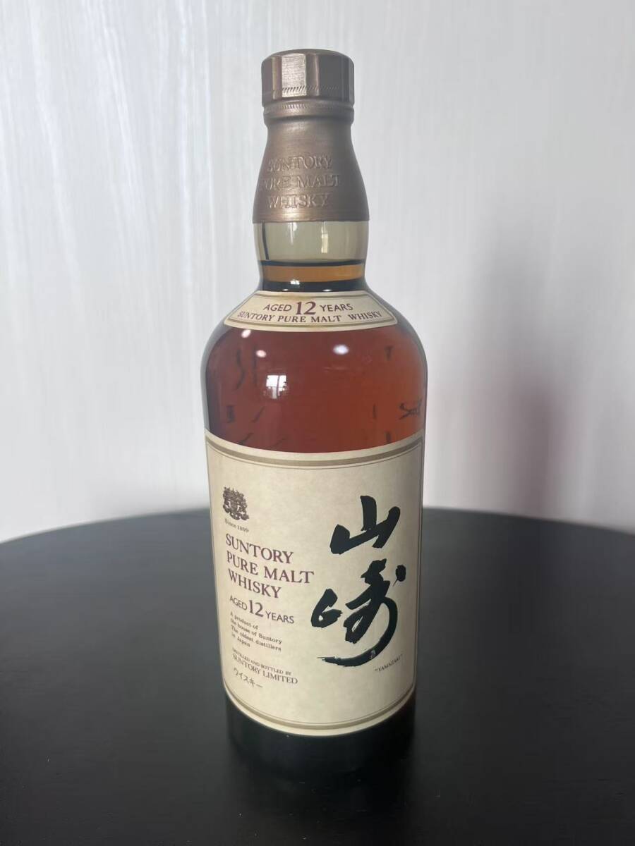 未開栓】SUNTORY サントリー 山崎 12年 ピュアモルト ウイスキー 未開栓】SUNTORY サントリー 山崎 12年 ピュアモルト ウイスキー