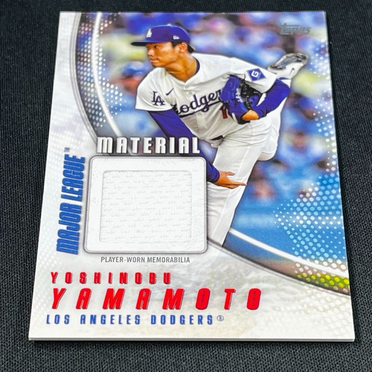 toppsカード 山本由伸 パッチカード シリアルナンバー付 Yahoo!オークション - 最新 2025 Topps Series 1 山本由伸 実