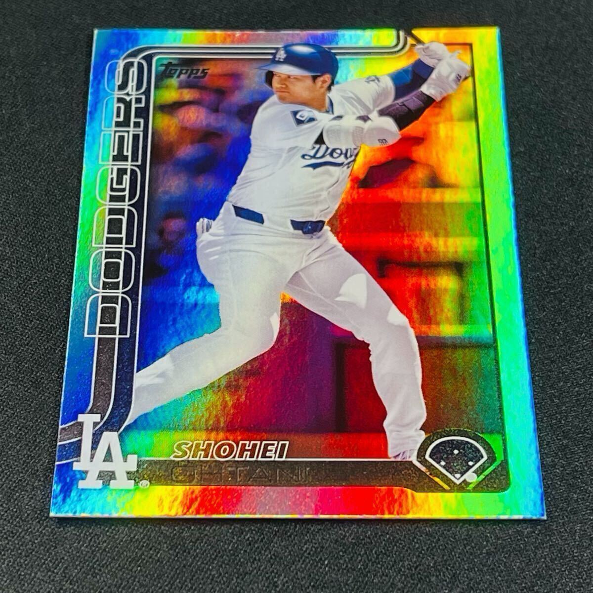 最新 2025 Topps Series 1 大谷翔平 No.1 レインボーフォイル 最新 2025 Topps Series 1 大谷翔平 No.1 レインボーフォイル