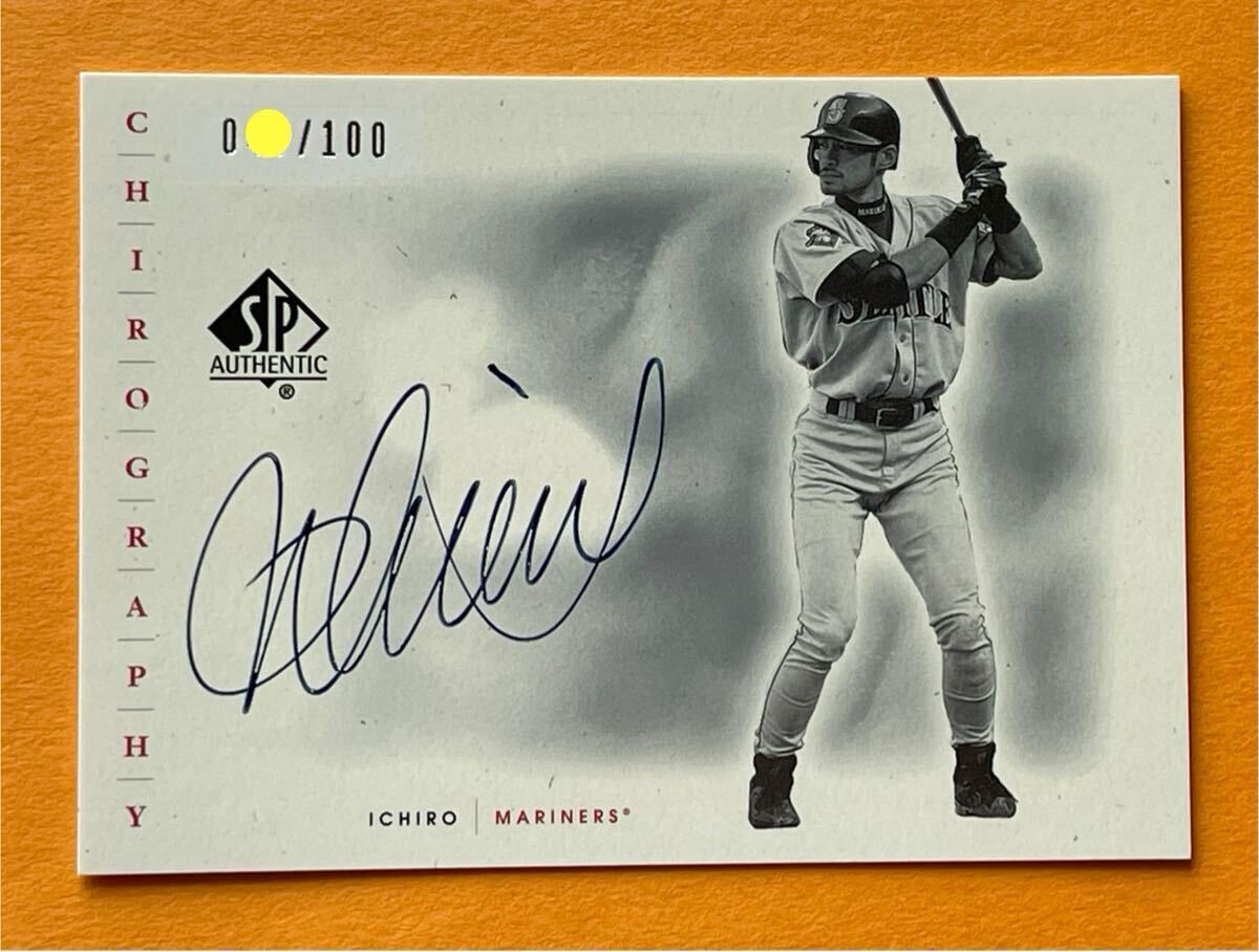 イチロー 2001 SP Authentic オート(直筆サイン)ルーキー イチロー 2001 SP Authentic オート(直筆サイン)ルーキー