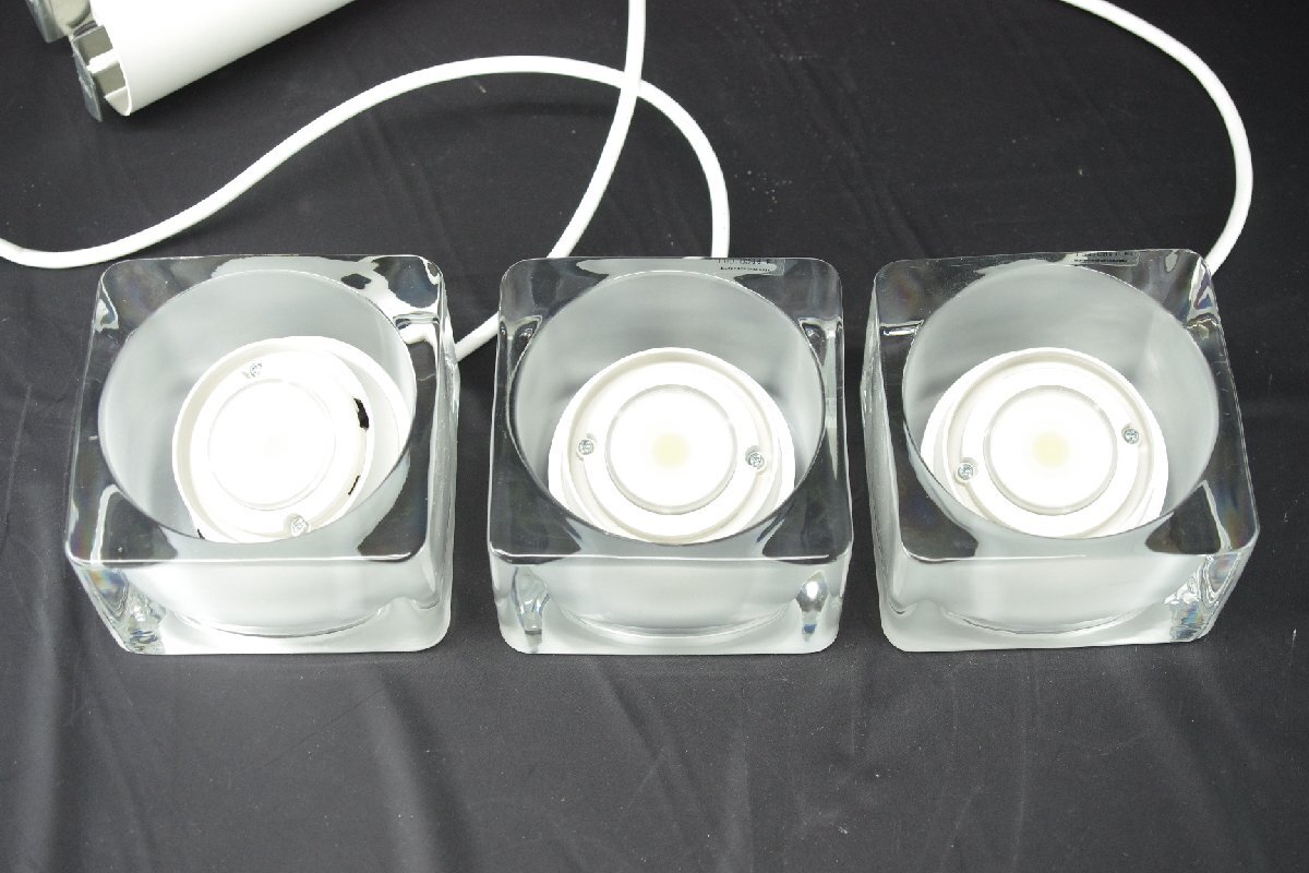 展示品 Panasonic パナソニック ガラス ペンダントライト LGB10944LE1 3燈セット LED 天井照明 照明 ダイニング キッチン 取付工事必要
