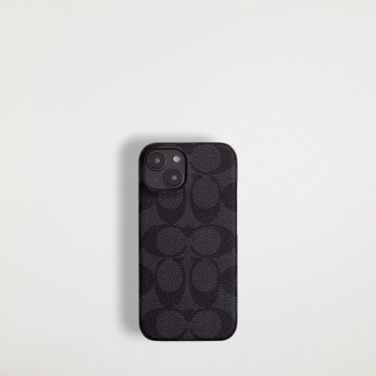 COACH IPHONE 15 ケース・シグネチャー キャンバス